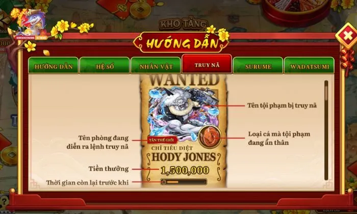 Truy nã hải tặc nhận thưởng lớn