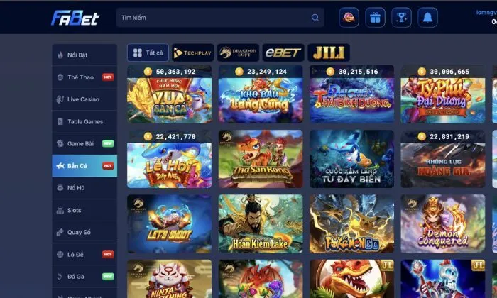 Đôi nét thông tin tổng quan về game bắn cá FABET