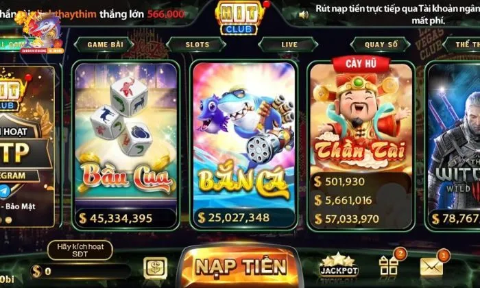 Giới thiệu về game bắn cá Hitclub