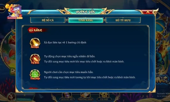 Hướng dẫn chơi bắn cá Sumclub